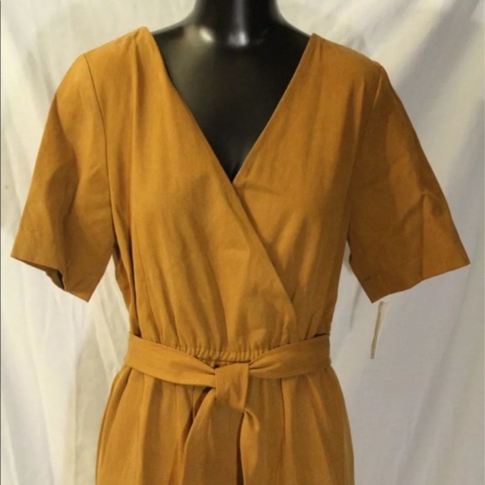 Vetta Jumpsuit XL The Wrap mustard gold